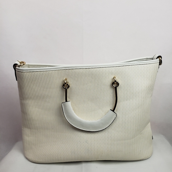 Christian Lacroix Tote White Faux Leather.Pe..ctop - Picture 7 of 11